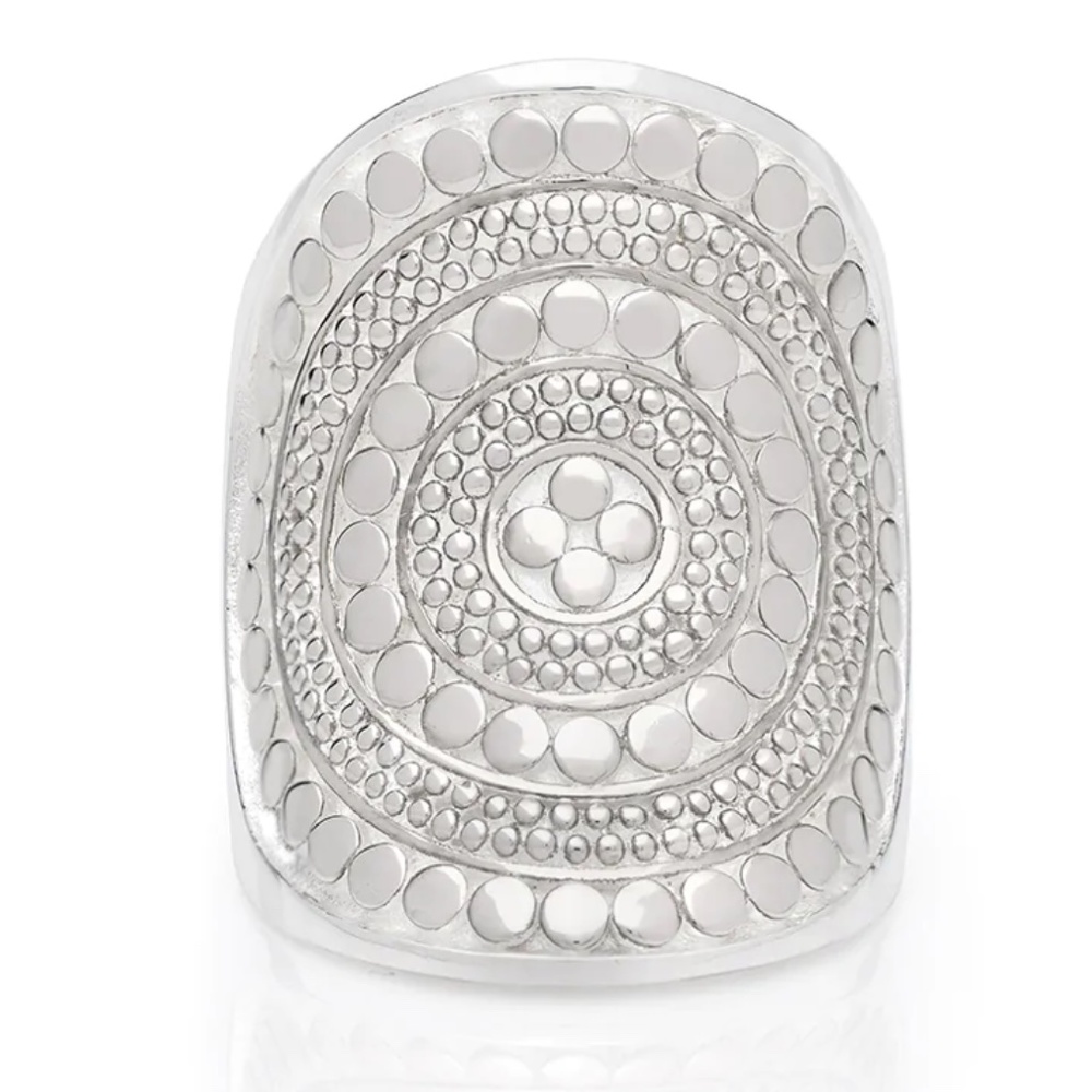Anna Beck Sterling Silver Saddle Ring| Size 8